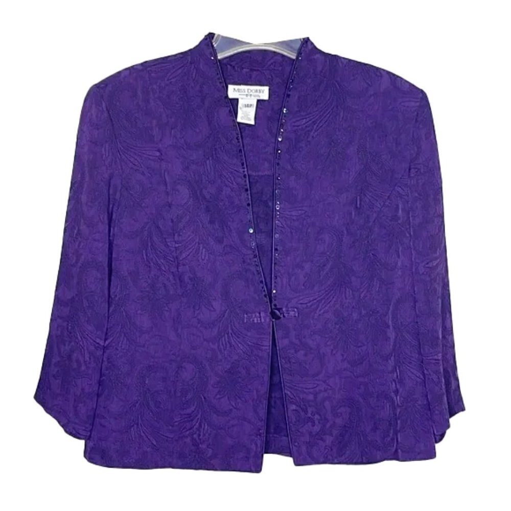 ❤️ 🆕 MISS DORBY Petite Top Size 14P